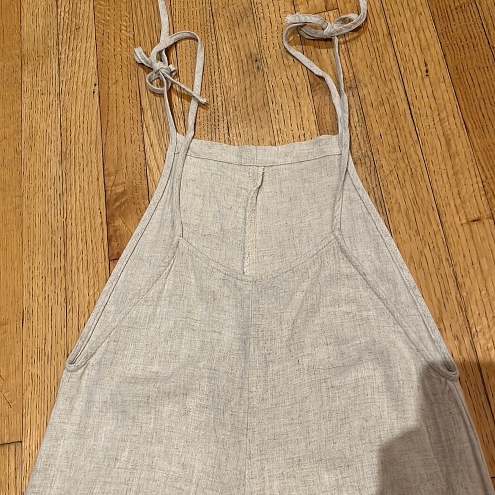 Stillwater Relax fit Linen Blend Some Beachy Overalls - Picture 6 of 17